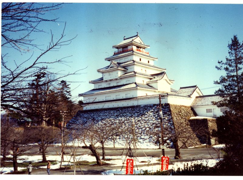 Старинный дворец Шёгуна (властителя самураев) в г.Айзу, центре самураев.